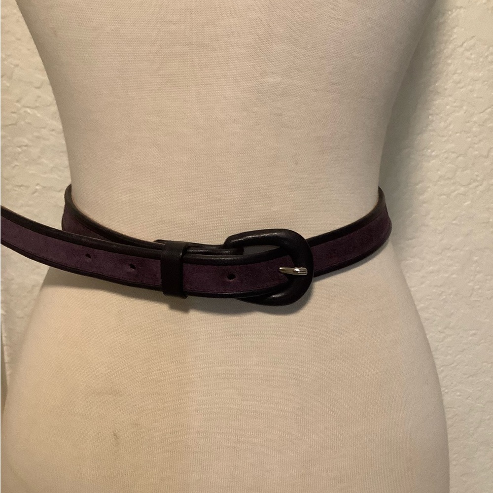 TANNER WOMENS Elegant Deep Purple Belt M